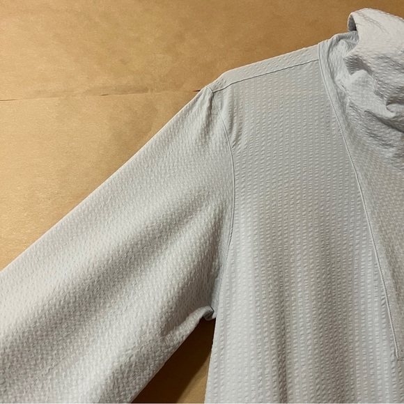 Lululemon | Pack Light Pullover *Packable Half Zip Sweatshirt Ocean Air Size 4 - Picture 6 of 14